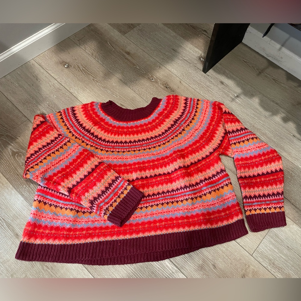 American Eagle Outfitters Multicolor Knit Sweater